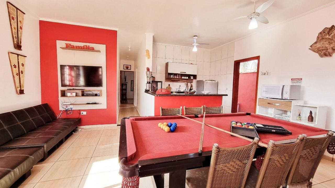 Piscina, Varanda Gourmet, Bilhar, Wi-Fi, Smart Tv Villa Itanhaém Eksteriør billede